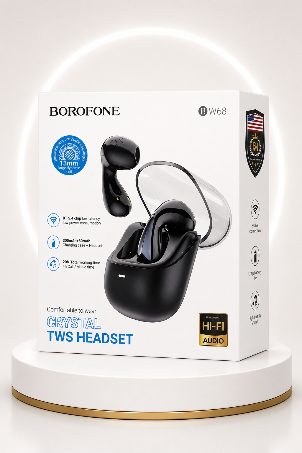 هندزفری بی‌سیم BOROFONE W68